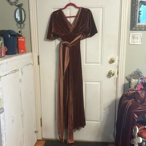 Revelry Micah Convertible Dresses Rust